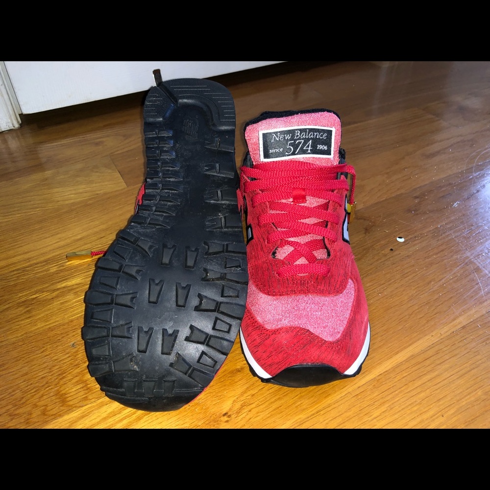 Red New Balance- ONLY WORN TWICE